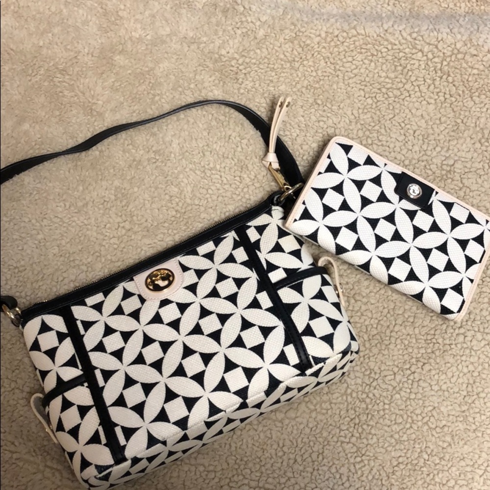 Spartina 449 medium shoulder bag with wallet